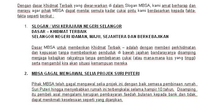 Contoh Surat Rayuan Pengurangan Cukai Lhdn - Terengganu v