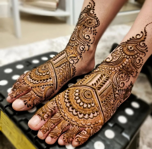 Feet Mehndi Design Feet Mehndi Design