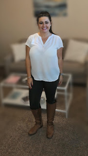 November 2017 Stitch Fix Review. Just Black Addison Skinny Jean | brazenandbrunette.com