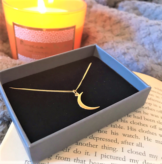 Jewel Editions Gold Moon Necklace