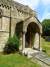 Porch of St Mildred's Church, Whippingham