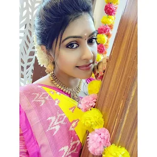 Serial Actress Rachitha mahalakshmi Dinesh Beautiful saree Pics