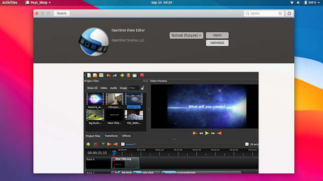 Install Openshot Flatpak