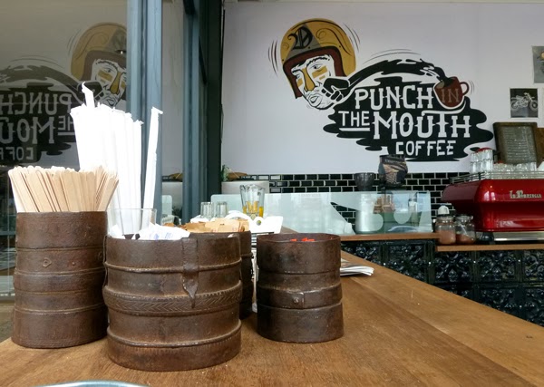 Punch in the Mouth Coffee at Duke and Duchess, Durban