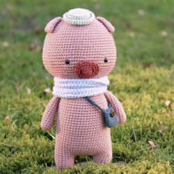 cerdito amigurumi