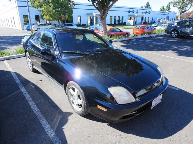 Dealer chose to paint entire car with low-cost enamel paint.