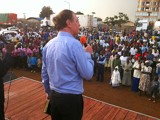 Preaching the gospel in Africa