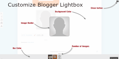 How to Customize Blogger Lightbox Backgrounds Colors Using CSS