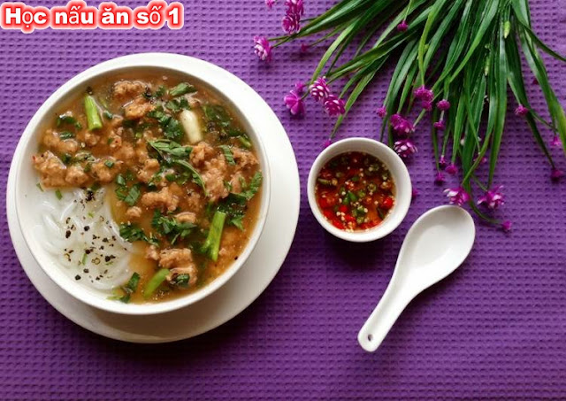 Cách làm bánh canh Nam Phổ chuẩn vị Huế