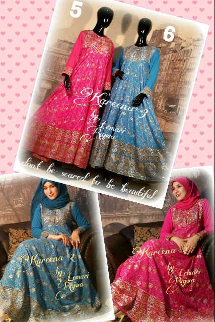 Baju Muslim India Modern Kareena Vol 3 By Lemari  Rajwa