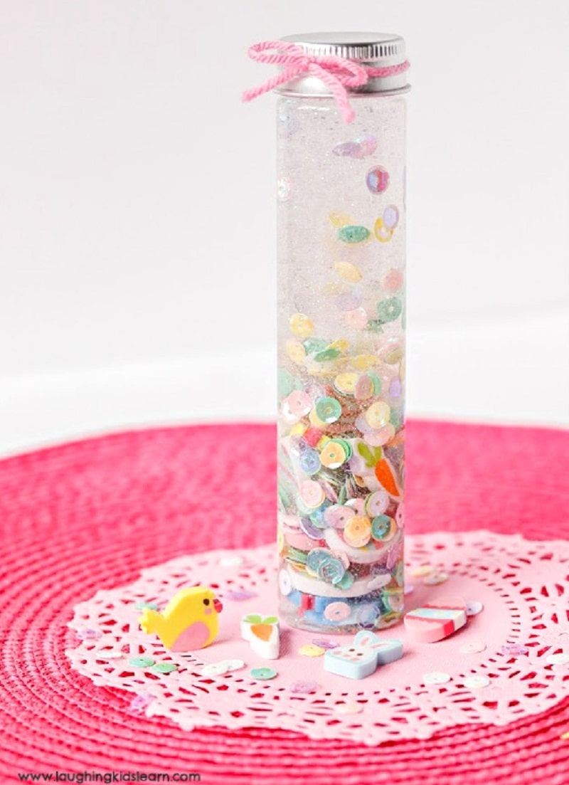 easter test tube sensory bottles