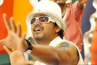 Tamil Actor Vijay Dragon tattoo on Arms