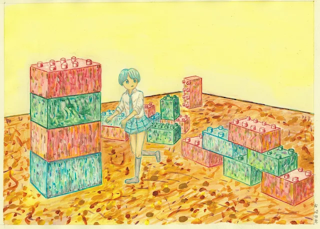 Sister In The Block  レゴの国に迷い込んだ人です。