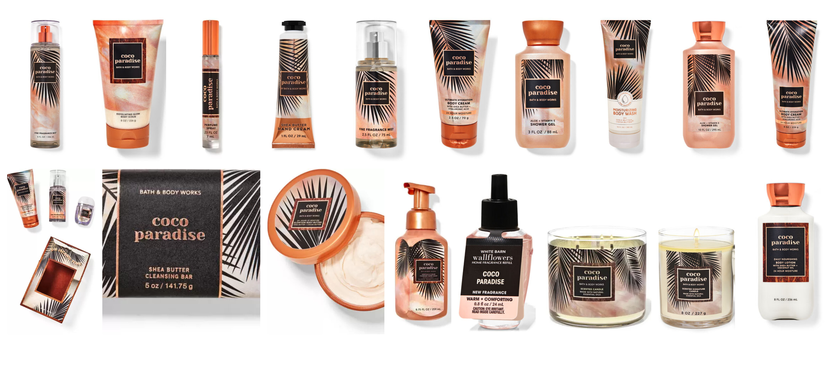 Bath & Body Works Is COCO PARADISE a Repackage of Copper Coconut