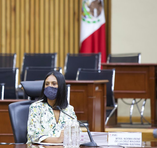Consejera Norma De La Cruz Magaña. INE