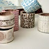 Stamped Washi Tape