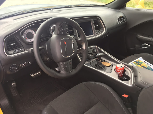 Interior view of 2017 Dodge Challenger T/A 392