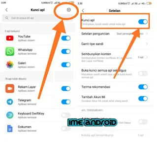 Cara mengganti password aplikasi xiaomi