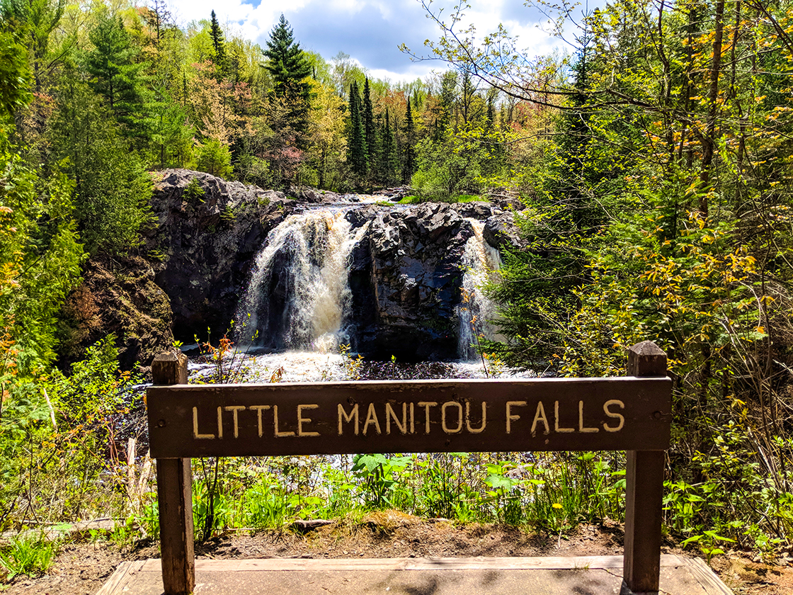 Little Manitou Falls at Pattison State Park