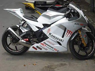 modifikasi motor ninja 250