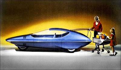 Vintage concept car