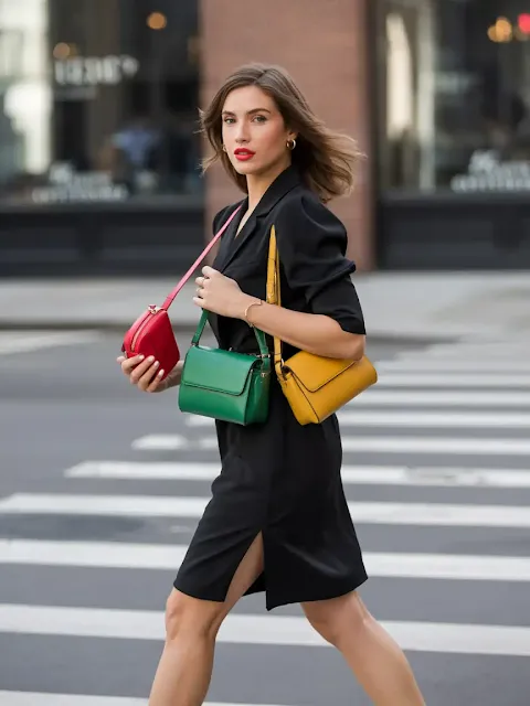 9. Pop Some Color With Your Bag — No More Playing It Safe