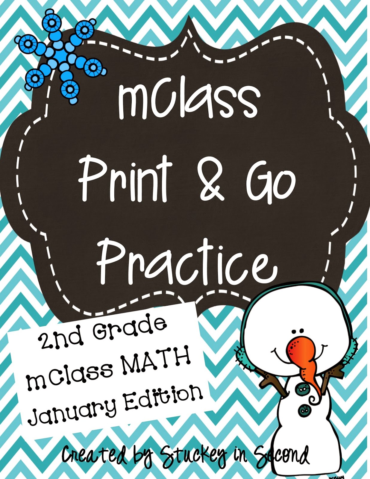 Stuckey in Second: January Math Fun (mClass Print & Go!)