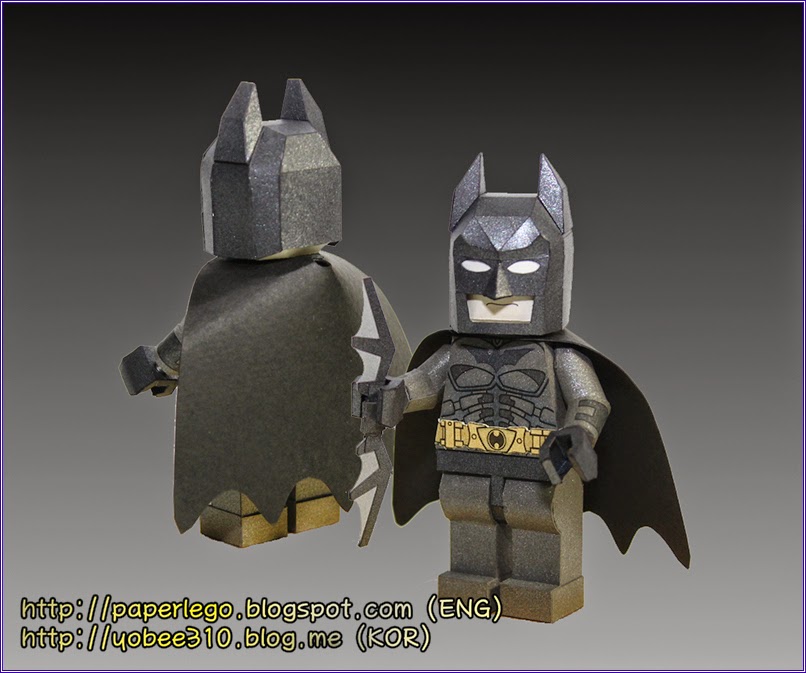 Download Lego Batman Dark Knight Papercraft
