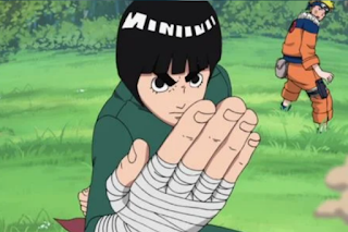 Rock Lee and Uzumaki Naruto