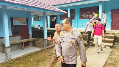 Atasi Kera, Narkoba Polsek Kimbar Beri Pesan Pada Pelajar SMAN 1Kikim Barat 