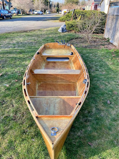 Wooden Boat with Stitch and Glue