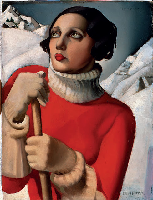 Tamara de Lempicka, Saint-Moritz, 1929. Musée des Beaux-Arts d’Orléans