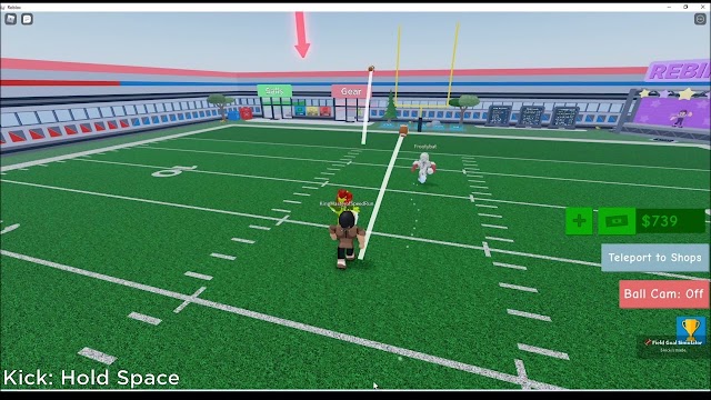 Roblox Field Goal Simulator Script (AutoKick, AutoFarm, Chose Any Yard)