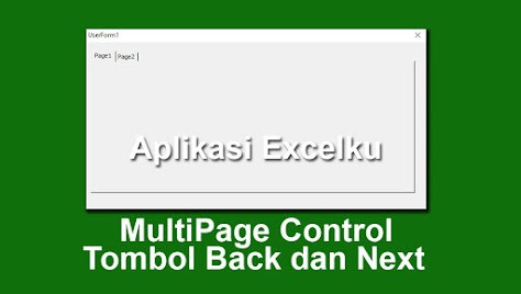 Tombol Back Dan Next Multipage Userform VBA Excel