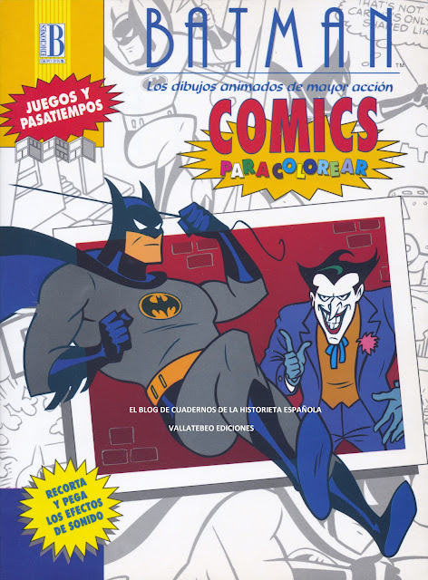 Batman. Comics colorear. Ediciones B, 1994