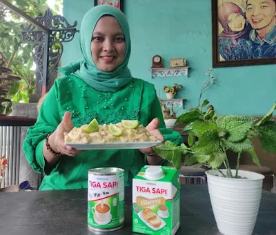 resep untuk Tiga Sapi Susu Evaporasi