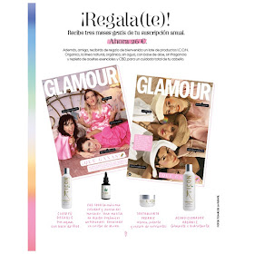 Suscripción Revista femenina Glamour julio noticias moda y belleza