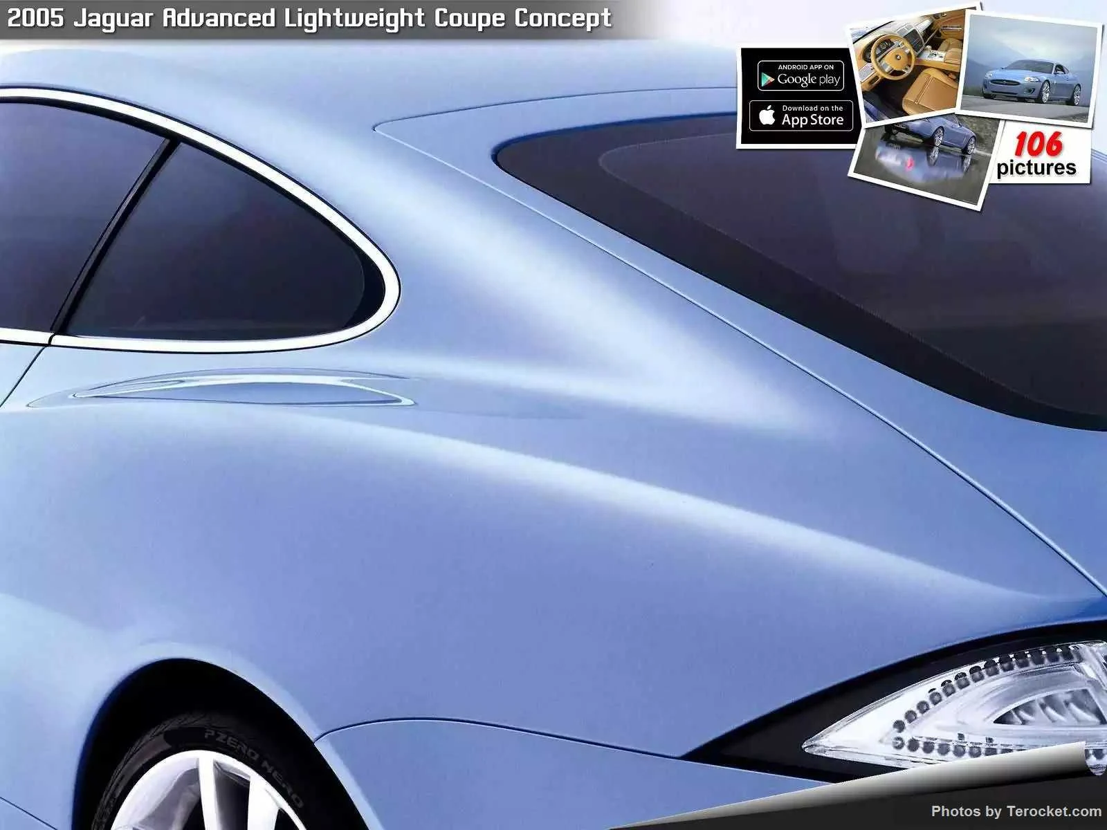 Hình ảnh xe ô tô Jaguar Advanced Lightweight Coupe Concept 2005 & nội ngoại thất