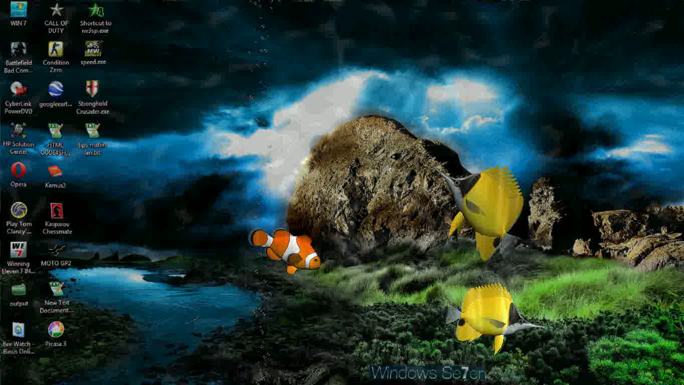 3d fish wallpaper - group picture, image by tag - keywordpictures.com
