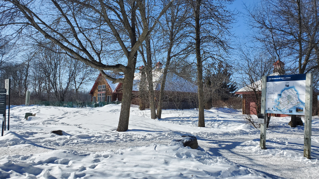 Parcs d'hiver de Montréal - sans voiture