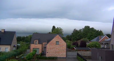 chmura rotorowa, roll clouds, zjawisko na niebie, zjawiska atmosferyczne