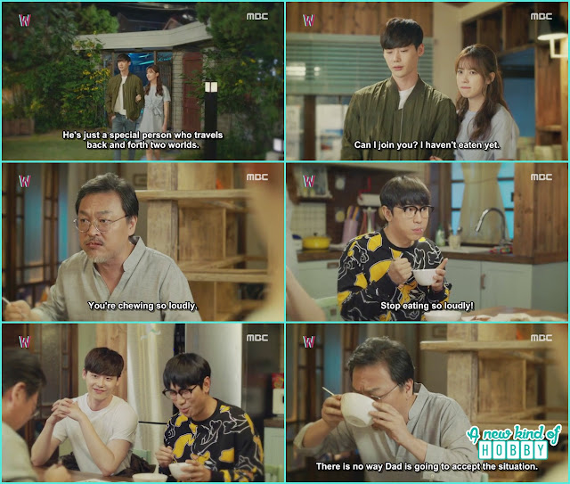 yeon joo take Kang chul to meet with her father but her father didn't accept her - W - Episode 13 Review - The Hypothesis & Unexpected Twist