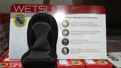 Winplus Wetsuit Seat Covers protects your car's seats