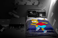 Ropa de cama de Los Simpsons