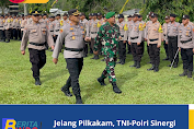 Jelang Pilkakam, TNI-Polri Sinergi Ciptakan Rasa Aman Dan Kondusif