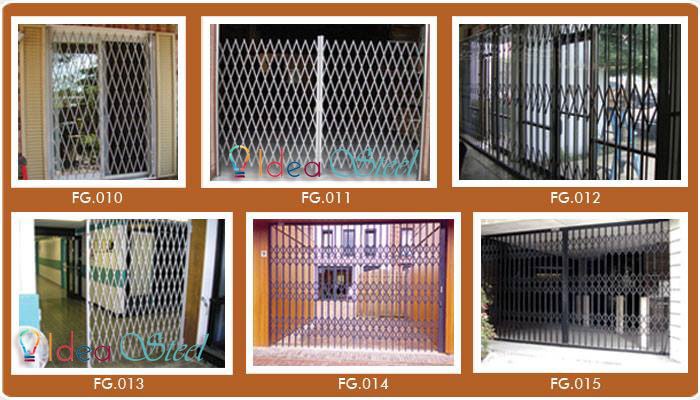 Folding Gate IDEA STEEL