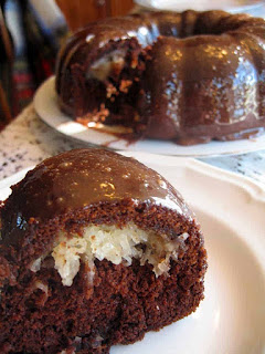 Delicious Chocolate Macaroon Cake