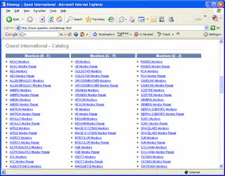 10 Tips SEO - Site map