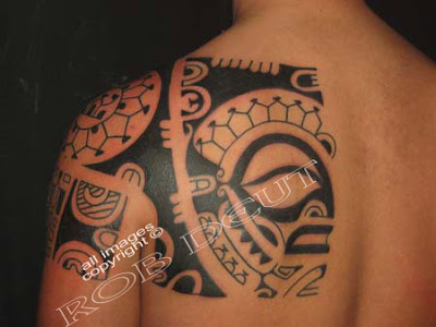 Polynesian Tattoo Designs The basic art of tattoo designs originated from
