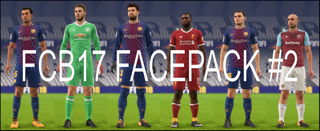 FIFA 18  Facepack #2 By Perry's